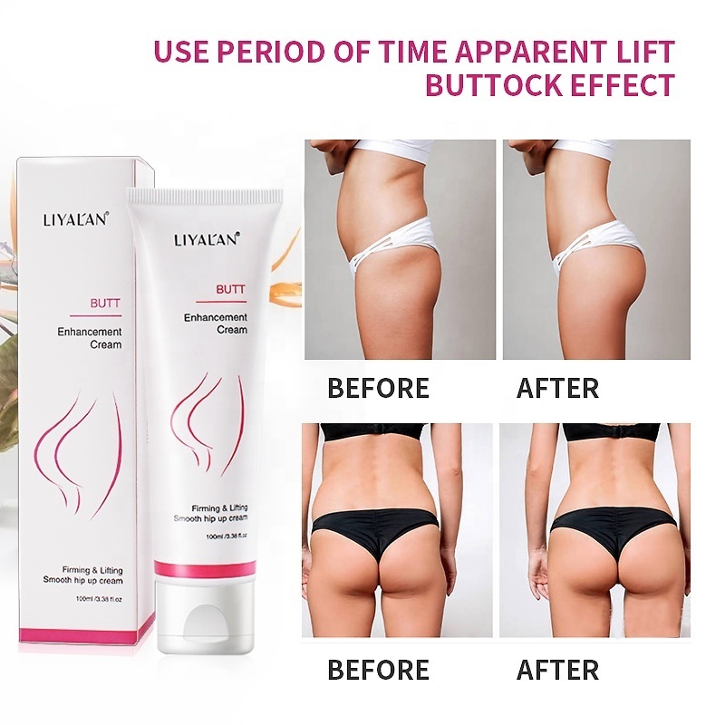 Boobs Enlargement Cream Women Hip Lift Up Massage Herbal Big Butt Enhancement Cream