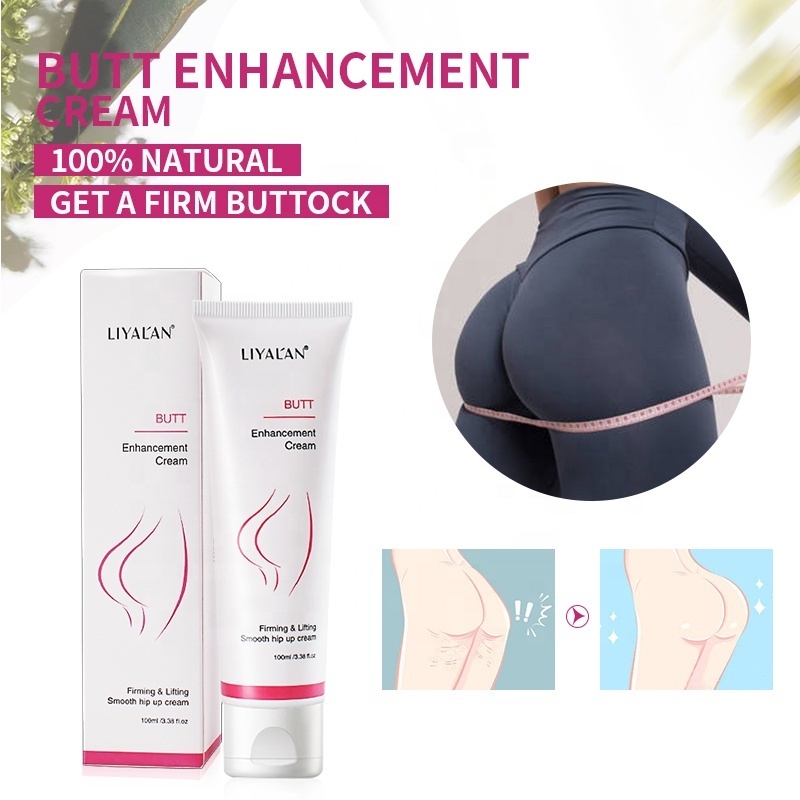 Boobs Enlargement Cream Women Hip Lift Up Massage Herbal Big Butt Enhancement Cream