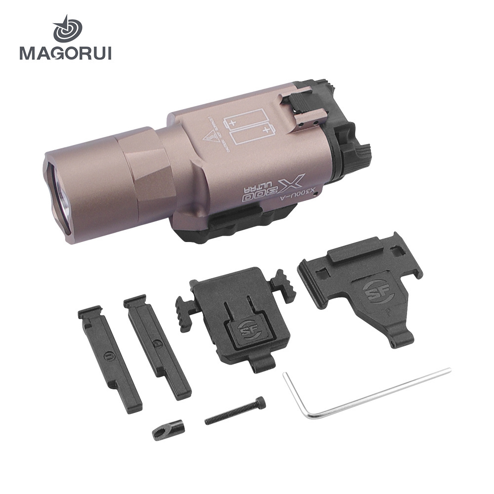 MAGORUI  Tactical SureFLre X300 Ultra Light - 1000 Lumens - Black Sand