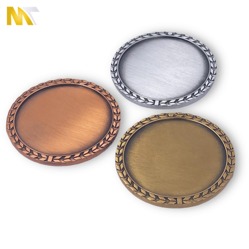 Custom 3D Metal Engraving Zinc Alloy Stainless Steel Brass Blank Gold Silver Copper Old Collections Commemorative Challenge Coin