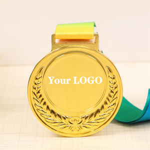 Medal high quality manufacturer low price gold-plated custom 3d blank metal sports competition medal