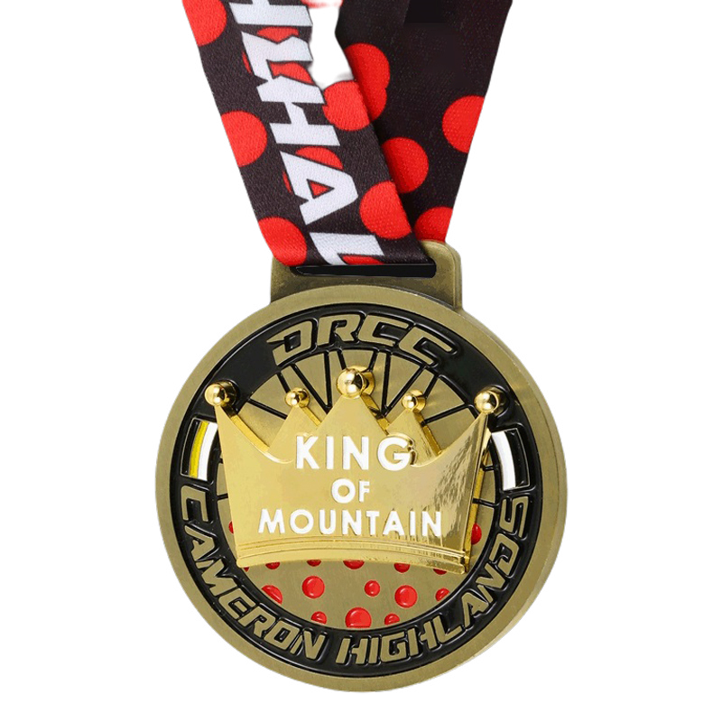 Medal high quality manufacturer low price gold-plated custom 3d blank metal sports competition medal