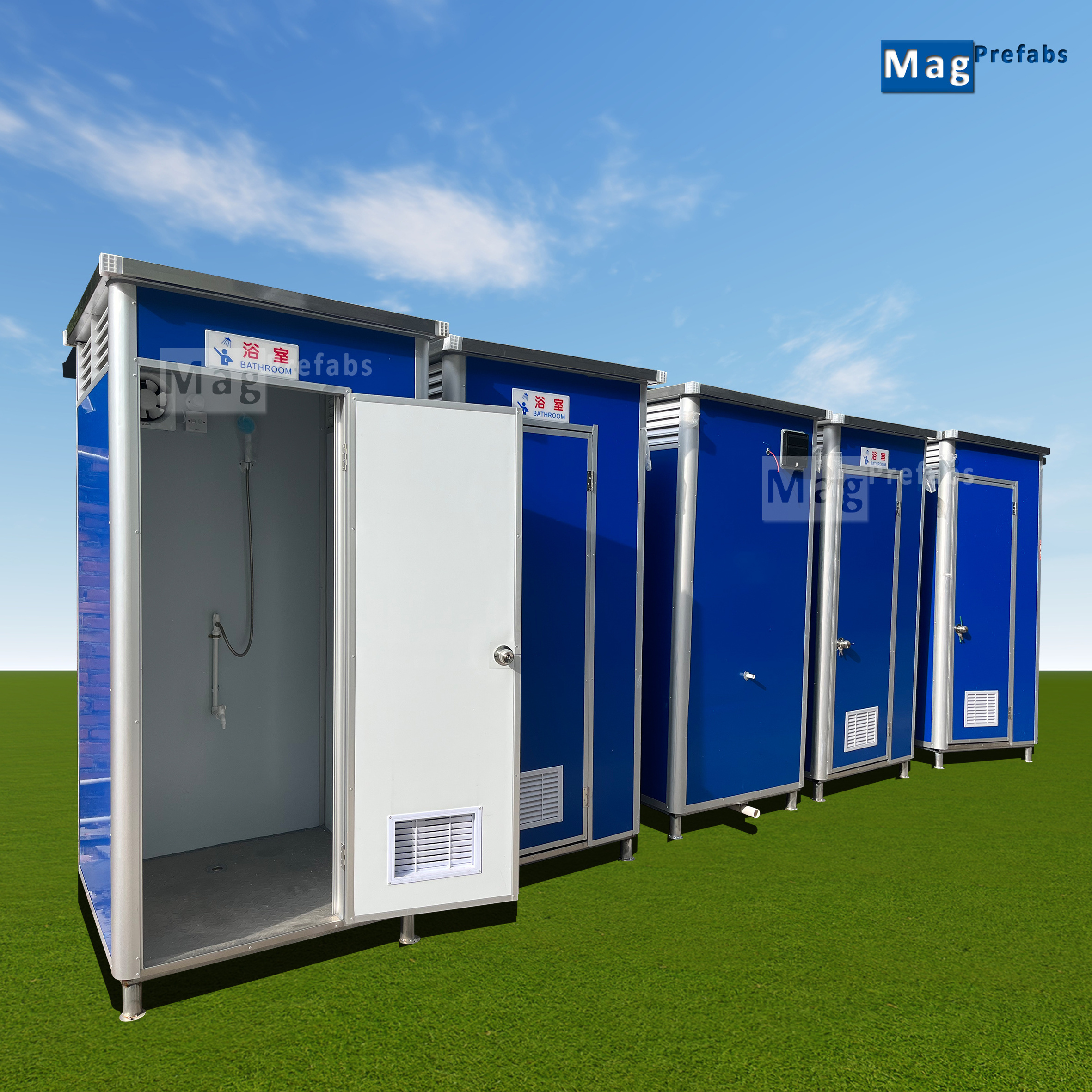 China Outdoor Public Camping Toilet Portable Toilet And Shower