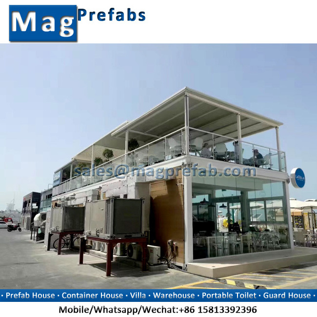 Prefabricated Flatpack Container Van Restaurant Coffee Shop