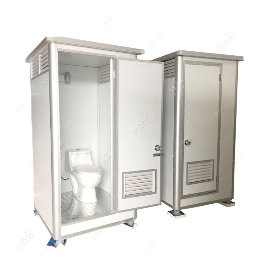 Trailer Prefab Mobile Temporary Reused Public Mobile Bathroom Sanitary Portable Toilet