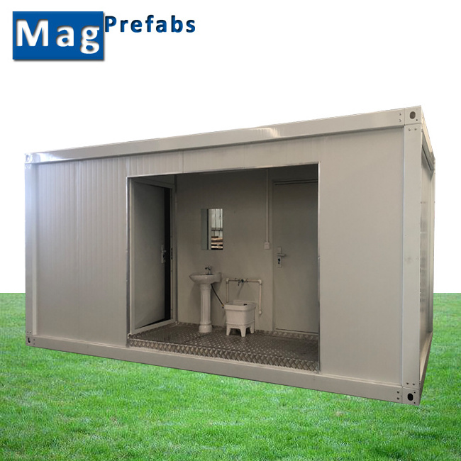 20ft Prefab Container Portable Public Toilet Cabin Unit Bathroom Pod