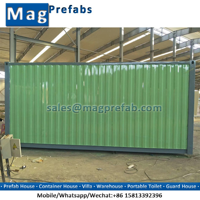 Low Cost Portable Container Van House for Food Kiosk