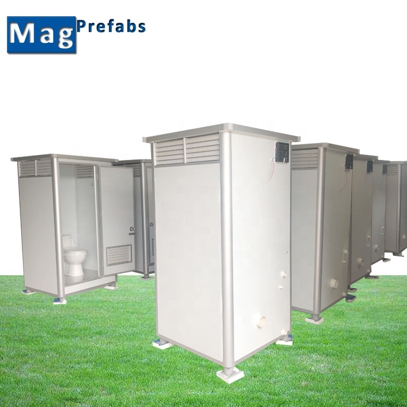 Trailer Prefab Mobile Temporary Reused Public Mobile Bathroom Sanitary Portable Toilet