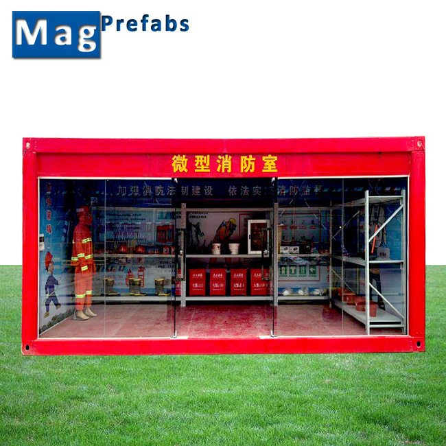 Low Cost Portable Container Van House for Food Kiosk