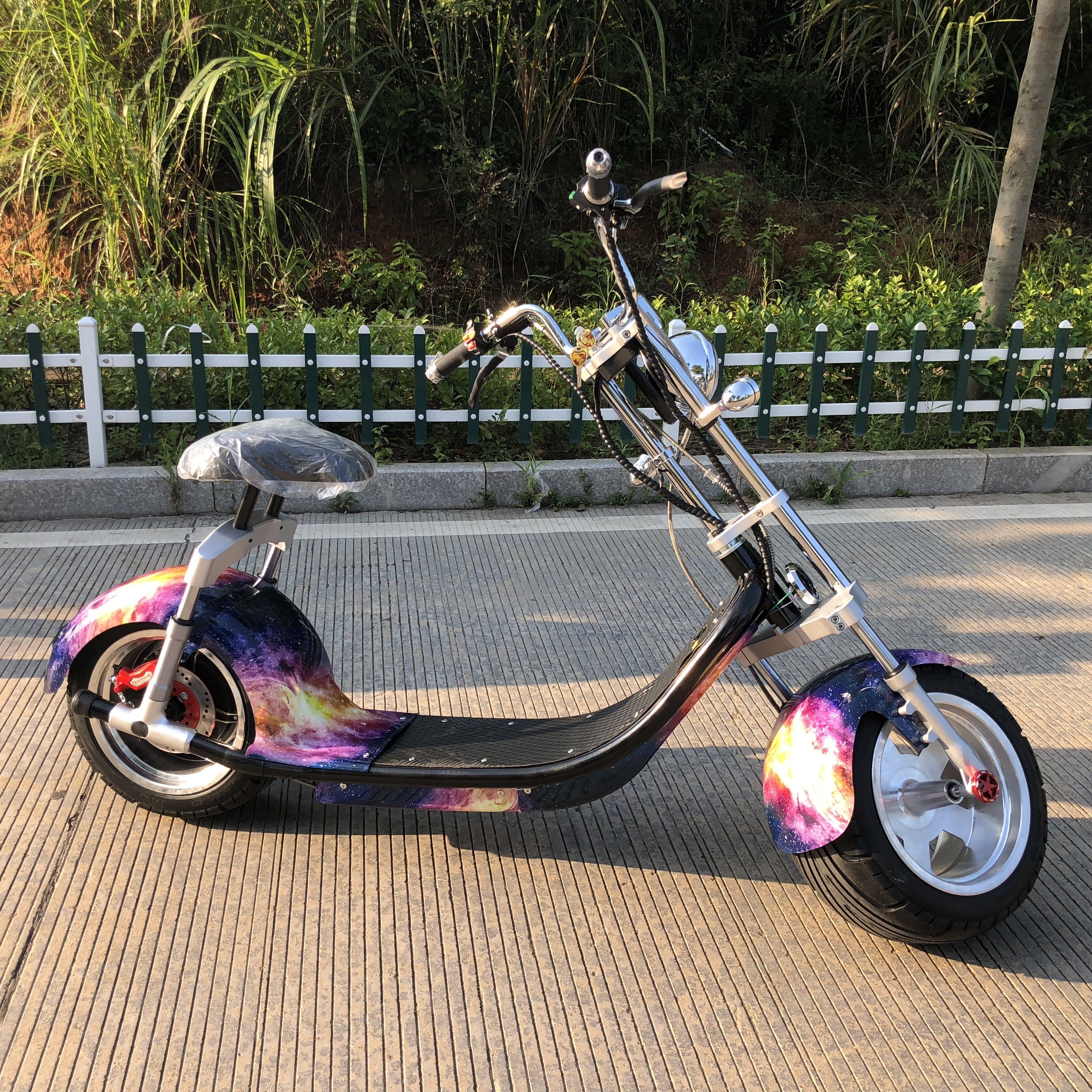 Free Shipping New Model Big One Wheel 1000w Powerful Electric Scooter Wholesale