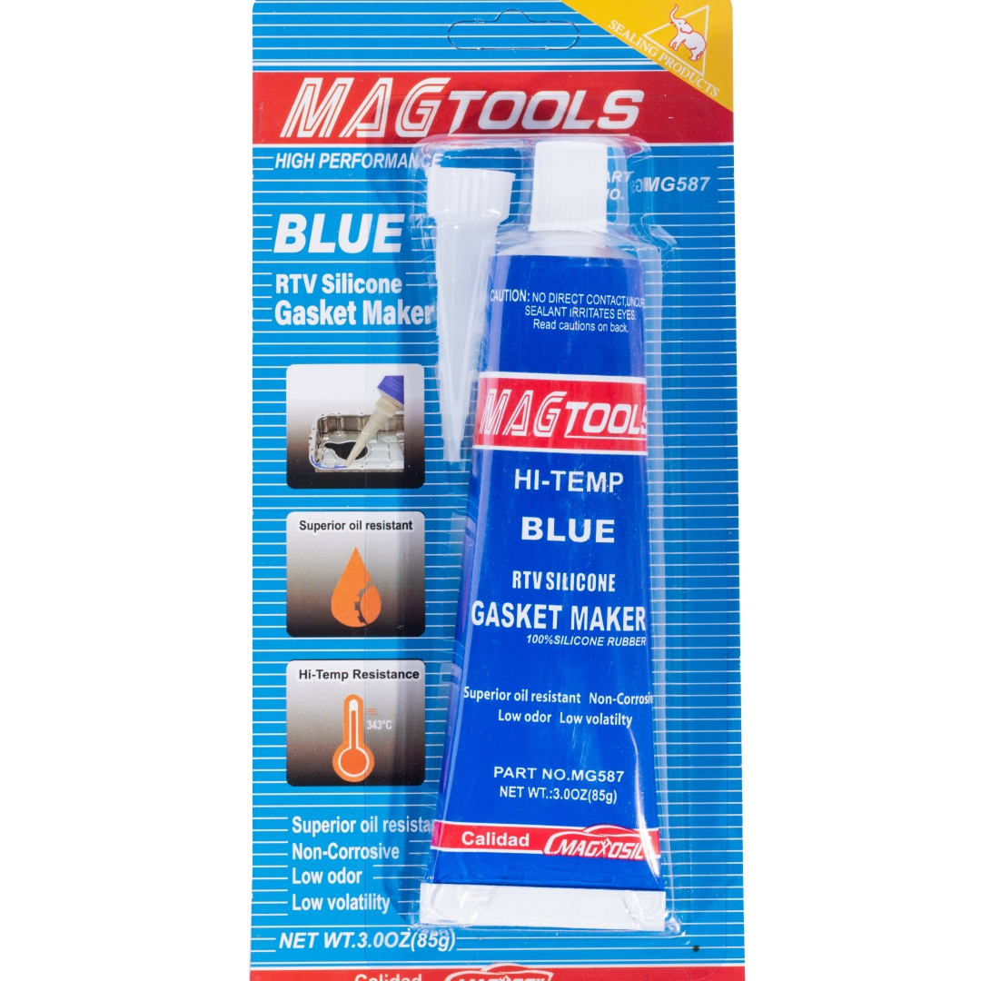 High Temperature blue Rtv Silicone 85g Blue color Acetoxy Mega Grey Gasket Maker