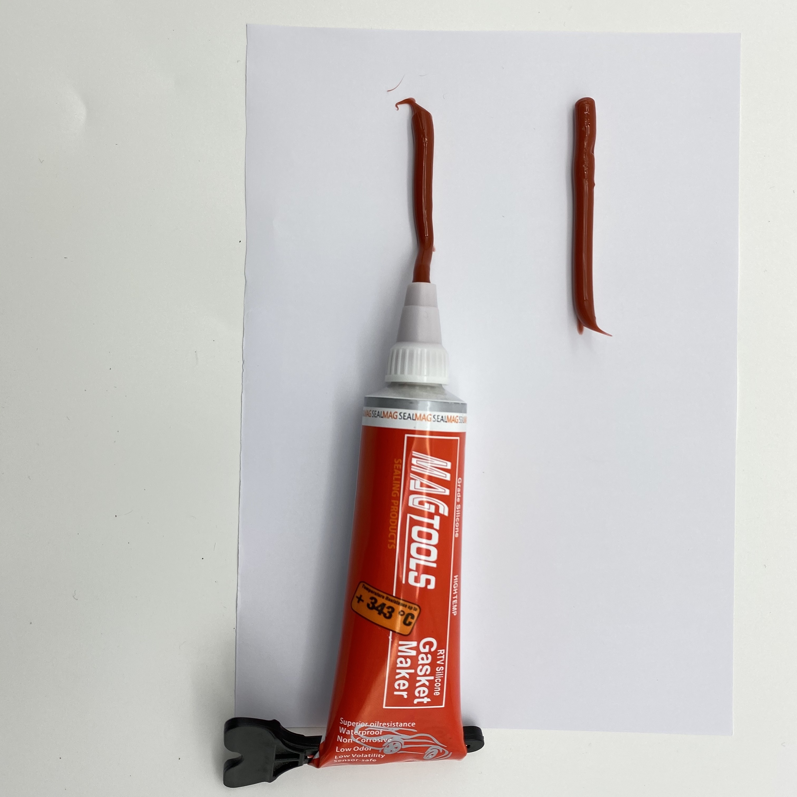 High Temperature RTV 85g red resinz Auto Glass Silicone sealant Gasket Maker for auto