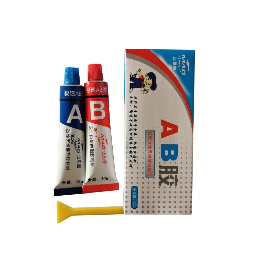 Two Component A and B Bonding High Strength Epoxy AB Glue Caster Glue