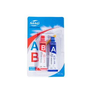 Double Components acrylic adhesives 20g AB Metal Repair Paste Heat Resistance Caster Weld Metal Glue Paste