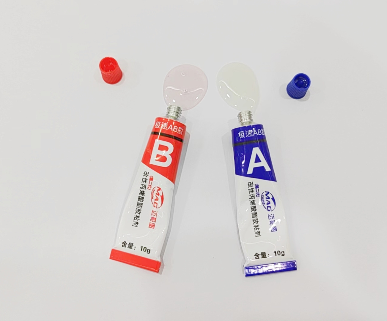 Double Components acrylic adhesives 20g AB Metal Repair Paste Heat Resistance Caster Weld Metal Glue Paste