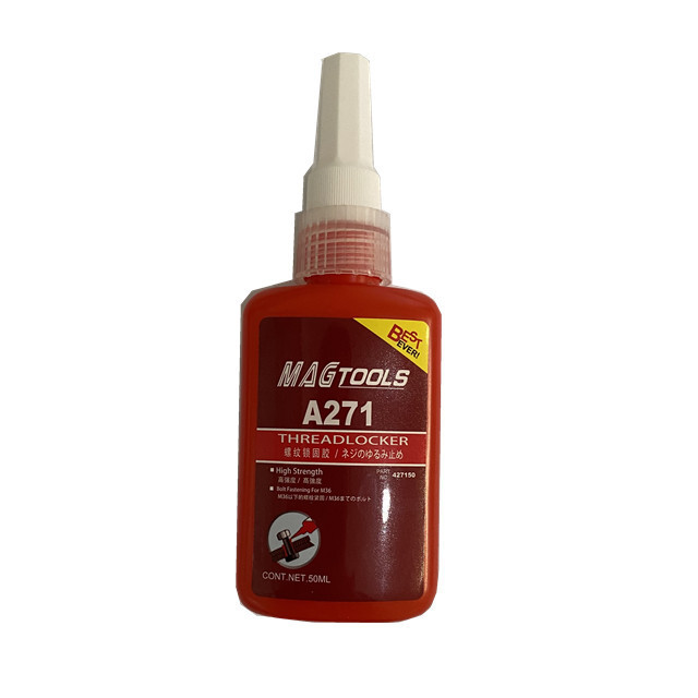 Medium Strength Oil Tolerant Threadlocker 242 243 271 Red Blue Thread Sealant Glue 15ml