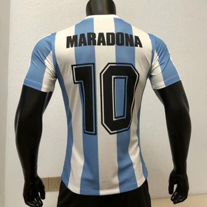 Player version maradona 1986 Retro football jersey classic commemorative soccer shirt antique game jersey