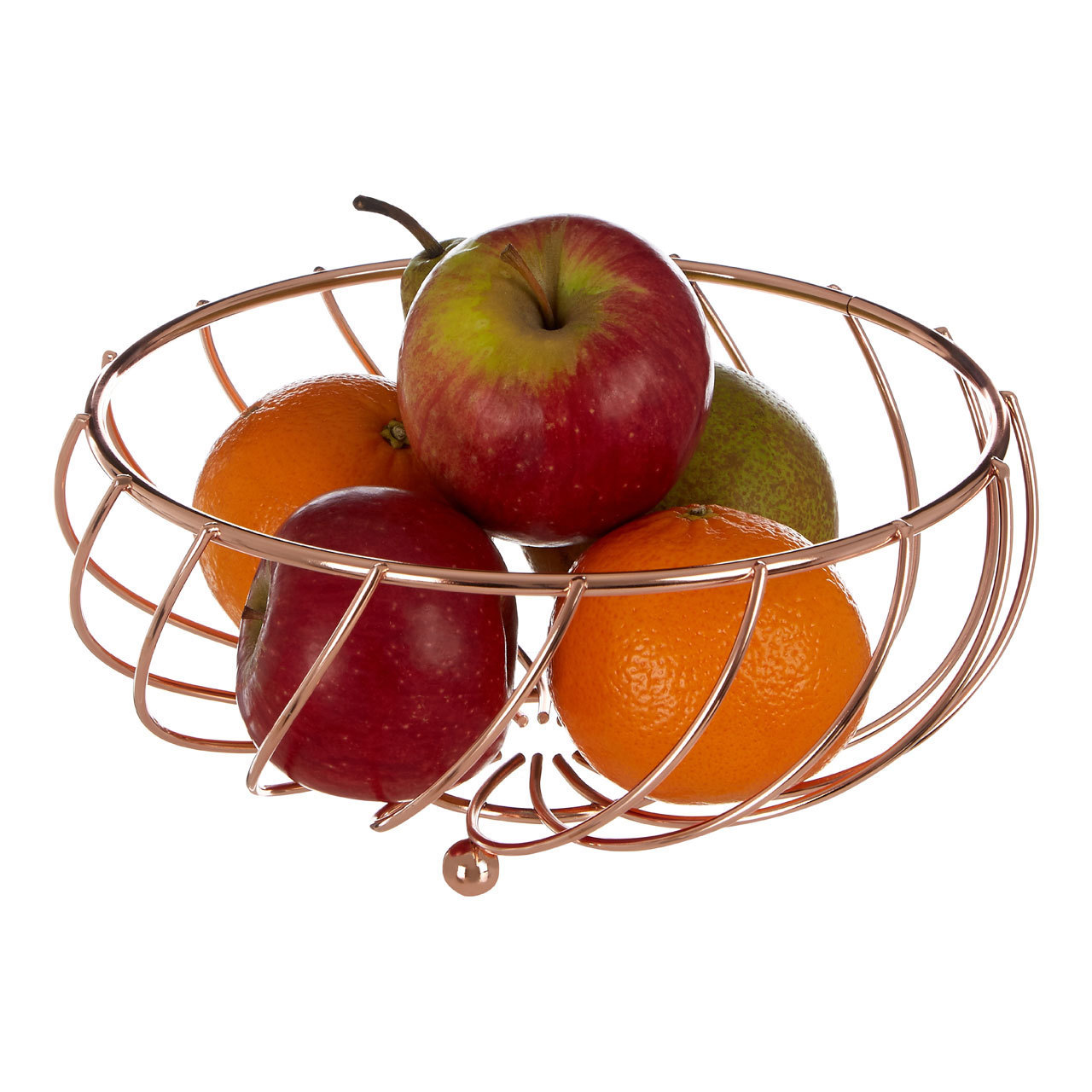 Table Top Fish Shape Basket New Design Wire Metal Fruit Basket Handcrafted Decorative Fruit Vegetable Storage Basket