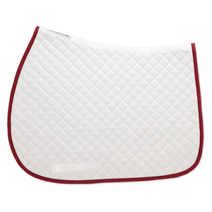 English Horse Saddle Pad All Purpose Quilted Cotton Floral Pattern Maherrsi