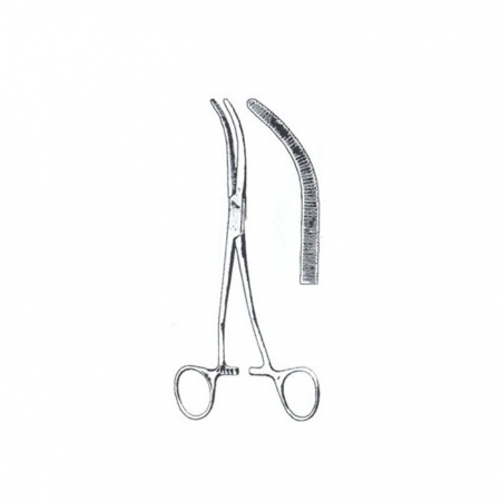 Dean Shallcross Kidney Pedicle Clamps Forceps 18cm German Stainless Steel Mahersi