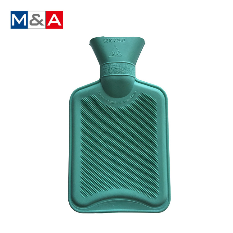 Plastic heat resistant mini rubber hot water bottle