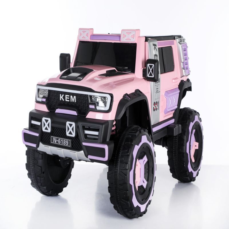 New Arrival Pink Girl Electric Car 12V Open Door Car Toy Ride-On Cars For Girls