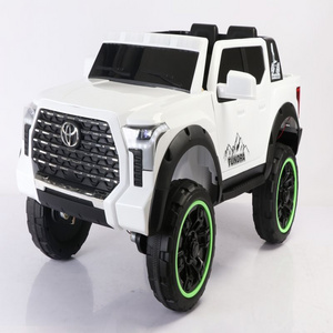 Chinese Factory New Children's Four-Wheel Drive Electric Car Remote Control Plastic Ride on Toy for Baby and Adult