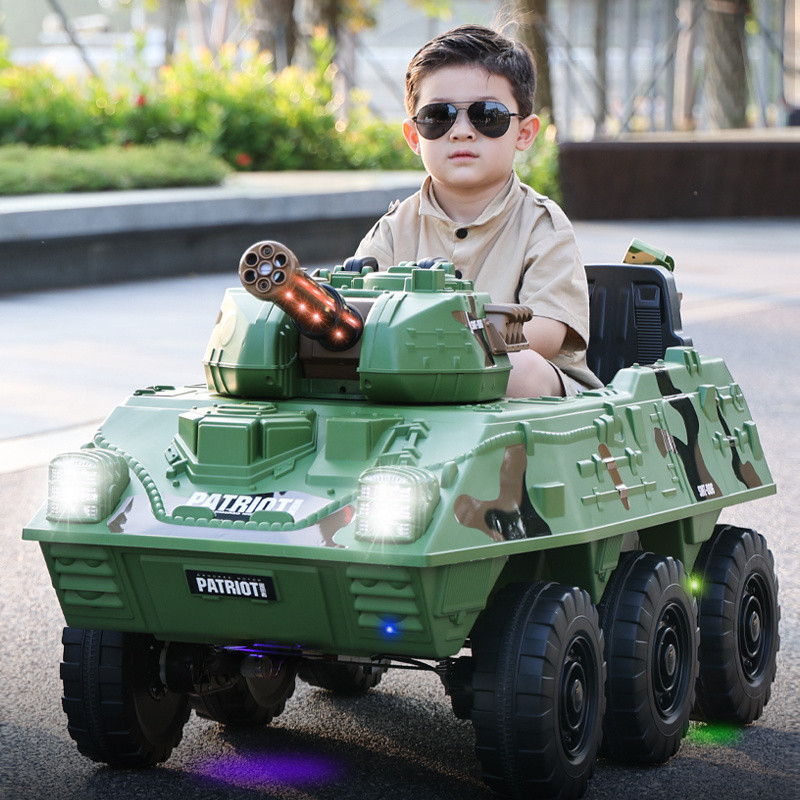 2023 New fashion children's four-wheeler children's toys electric car 4-7 years old multifunctional riding on the car