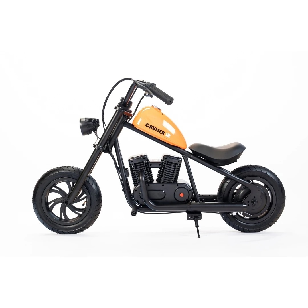 2024 New 2 Wheel Children's Electric Motorcycle 24V 180W Motor Toy Motorcycle Children's Electric with Bluetooth and Speaker