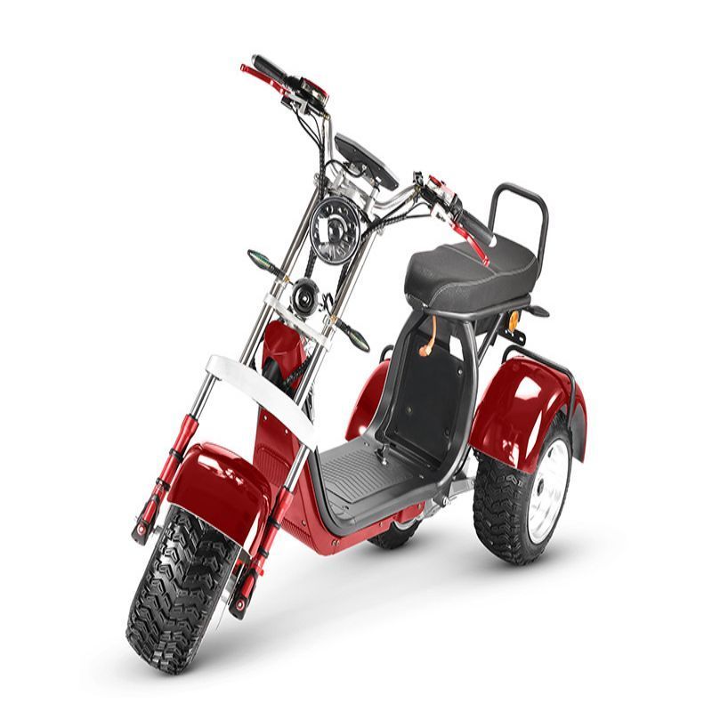 Amoto new eec three wheels electric scooter motorcycle 1500w/2000w 60v electric tricycles motor cycle citycoco trike