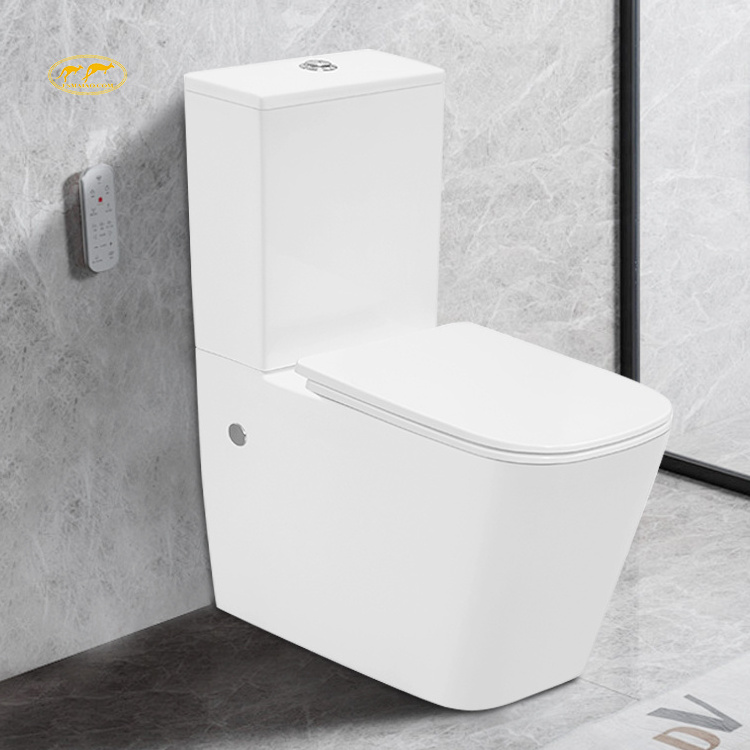 Watermark WELS Australian Commercial two piece water closet  Flush Bathroom sanitary luxury toilet for sale