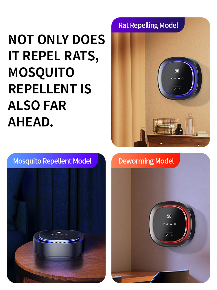 Mouse repellent ultrasonic rat trap mouse trap rat and mice repeller fly fan pest control mousetrap warehouse device for car