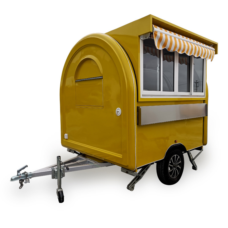 MAICHE SL-6C Custom Mobile Street Food Truck Hot Sale Food Cart for Coffee Pizza Ice Cream in USA