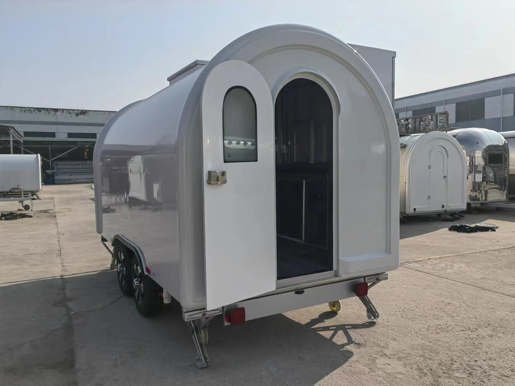 MAICHE SL-6C Mobile Street Food Truck Hot Dog Food Trailer Coffee Ice Cream Beer Bar Food Cart for Mobile Vending