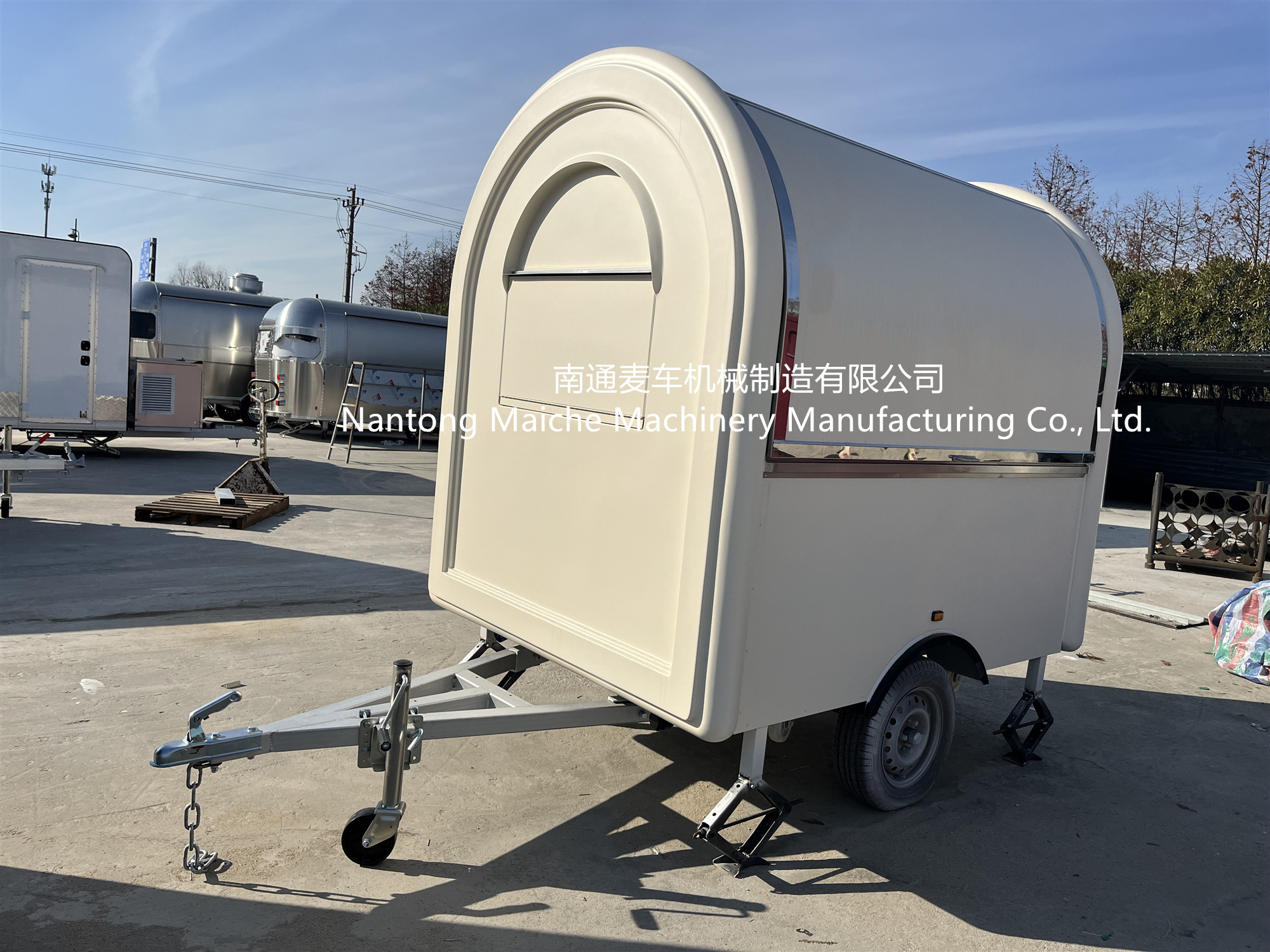 Custom mobile fast food cart  kitchen trailer