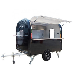 MAICHE Blake Custom Fashion Design Fast Food Trailer Coffee Food Cart with Full Kitchen Equipment Food Trucks Type