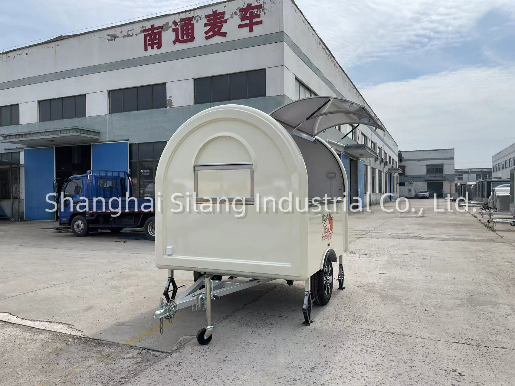 MAI CHE Customized  Mobile Fruit Juice Drink Trailer Ice Cream Food Truck Cart