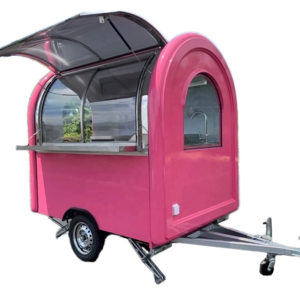 Fiberglass Enclosed Concession Food Cart Catering Trailers for Sale Mobile Food Trucks