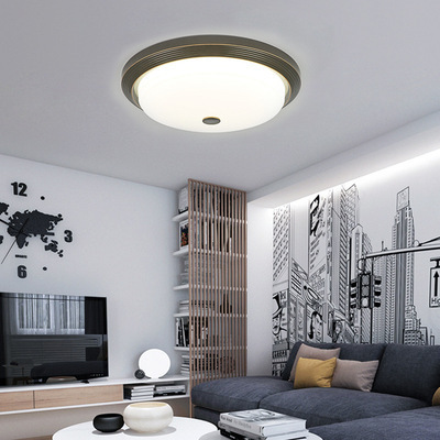 nordic gold black indoor bedroom living room decorative modern round acrylic led ceiling dome light