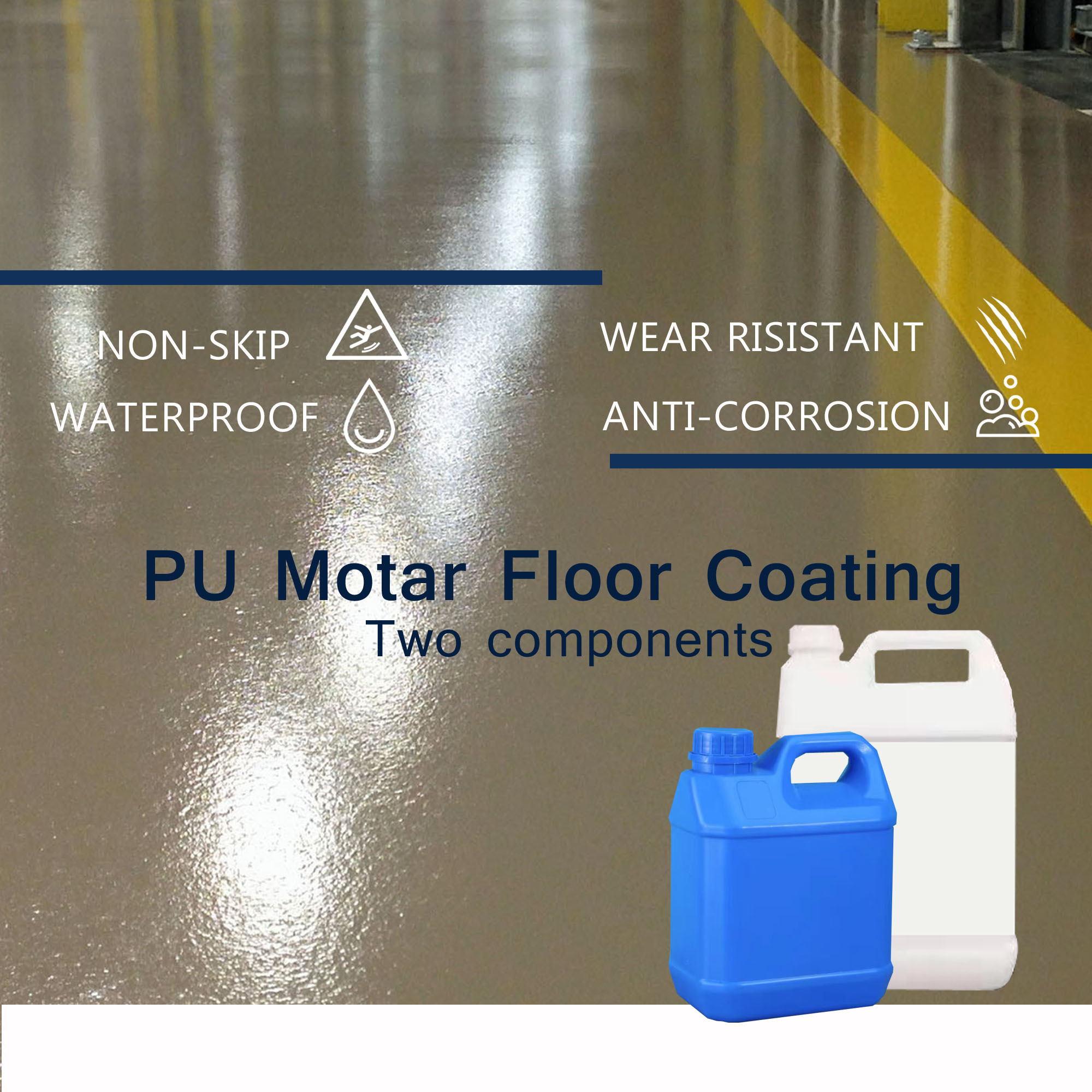 Polyurethane Paint Madoff Eco-Friendly Anti-Yellowing liquid polyurethane Base Snow White Paint anti-dust coating&paint