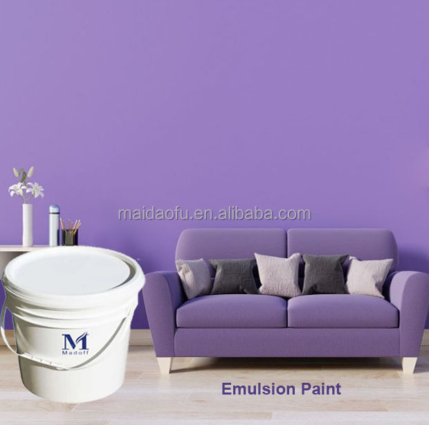 Emulsion paint Anti Damp Interior Wall Paint High Gloss Latex Interior Emulsion Paint For Wall