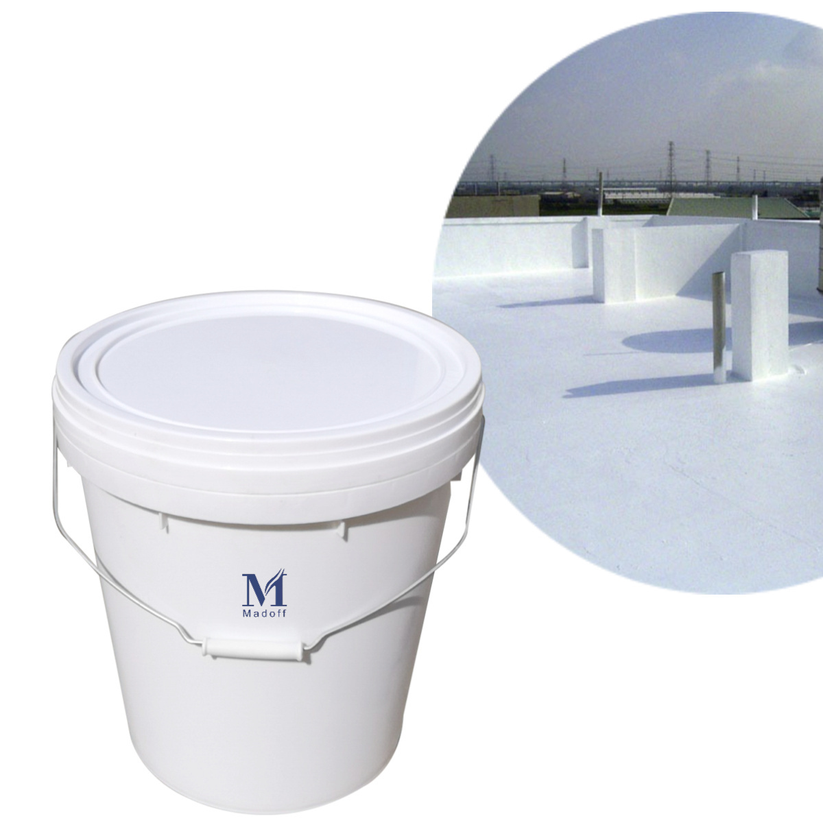 Water based Spray Roof waterproof coating metal roof or concrete roof sealant water proof coating