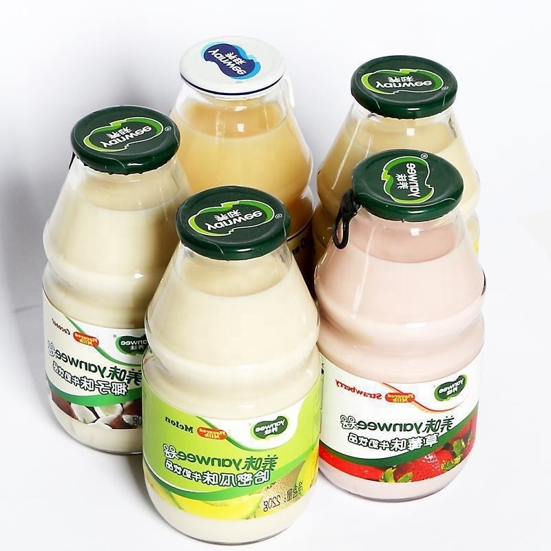 Wholesale 220ml Exotic Drinks Yanwee Original/Strawberry/Banana Flavored Milk Yogurt Drink