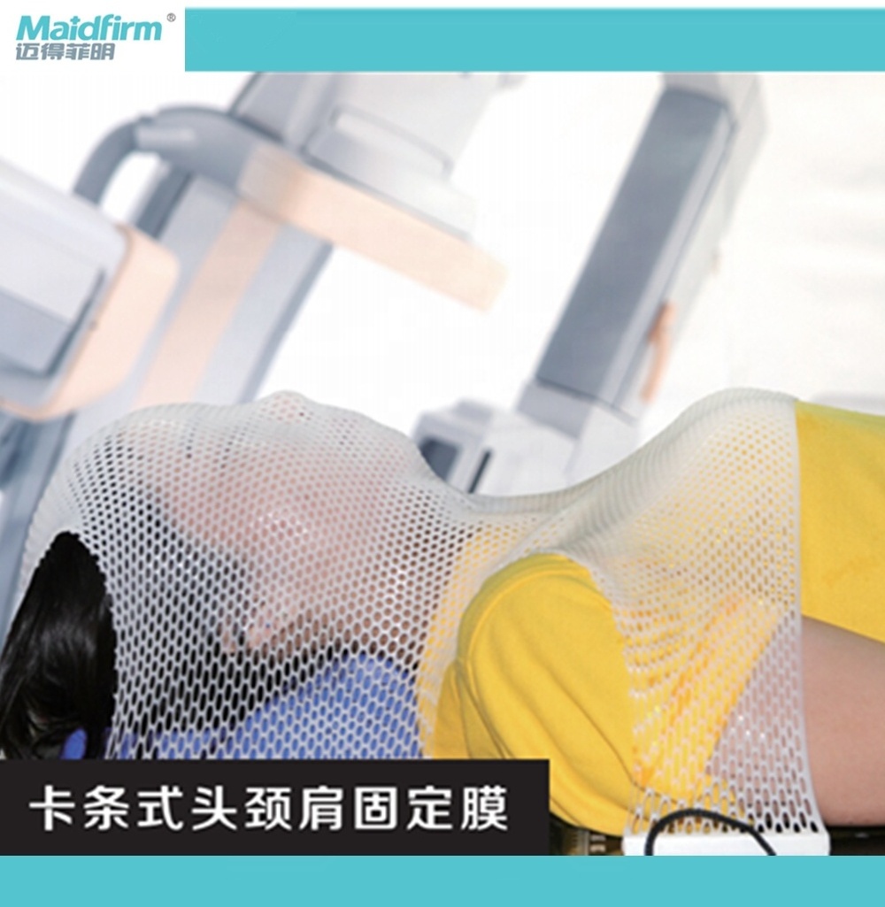 5-point Radiotherapy Thermoplastic Positioning Mask with ISO