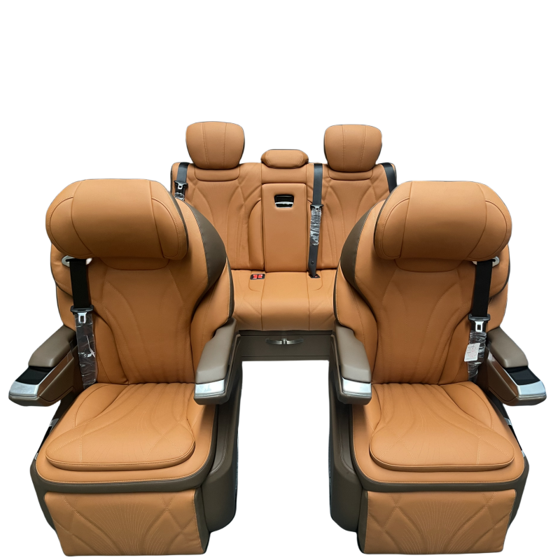 KIMSSY Electric Sliding Reclining First Class Luxury Vip Leather Van Car Seat Bed For Quest Hot Sale