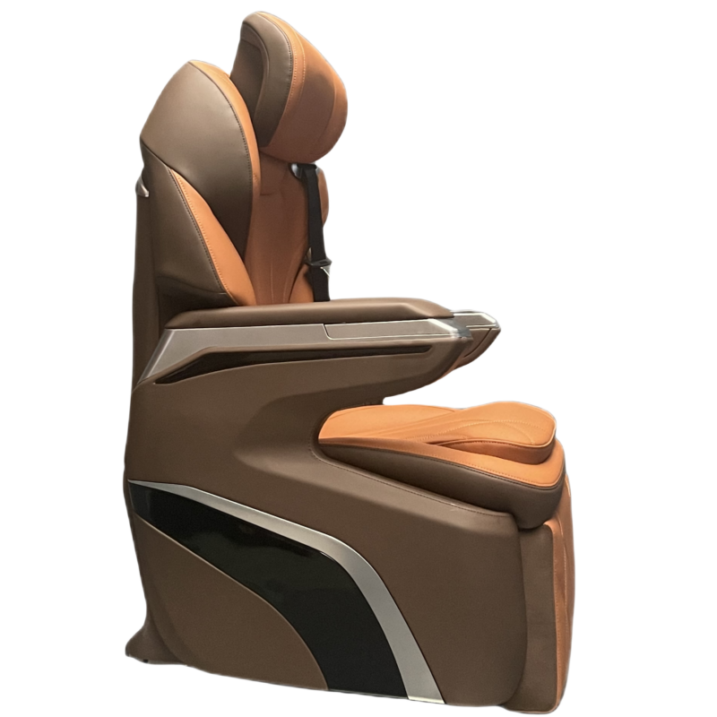 KIMSSY Electric Sliding Reclining First Class Luxury Vip Leather Van Car Seat Bed For Quest Hot Sale