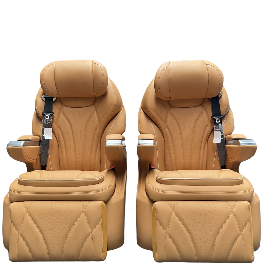 KIMSSY Multi-Functional Rear Seat With Armrest Car Interior Modified Luxury Vip Van Seat For VW Bestselling