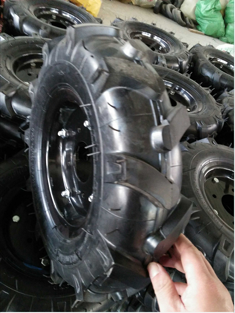 durable agricultural 6.00-12 tractor tire and divided split rim two parts  12pr for tractor tiller etc