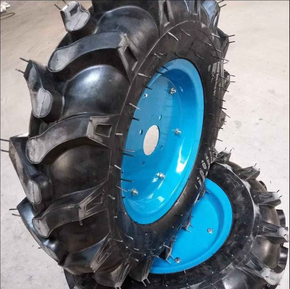 durable agricultural 6.00-12 tractor tire and divided split rim two parts  12pr for tractor tiller etc