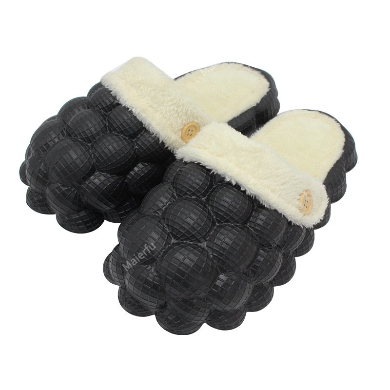 Special Winter High Quality Comfortable Slippers  Indoor Universal Slippers Lovely Warm And Cozy Bubble Slippers